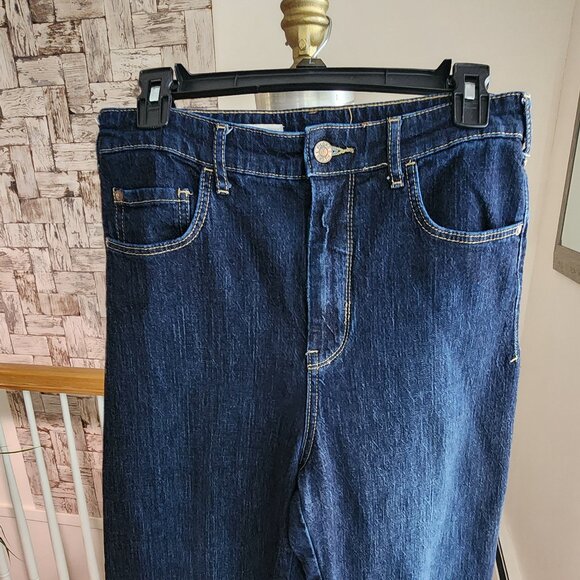 PILCRO The Column Ultra High-Rise Cropped Jeans Size 29 - Picture 5 of 9
